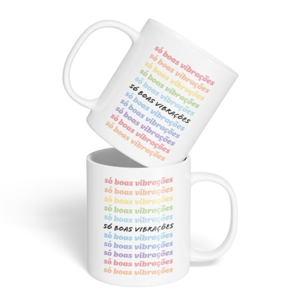 Caneca Cerâmica - Boas Vibrações