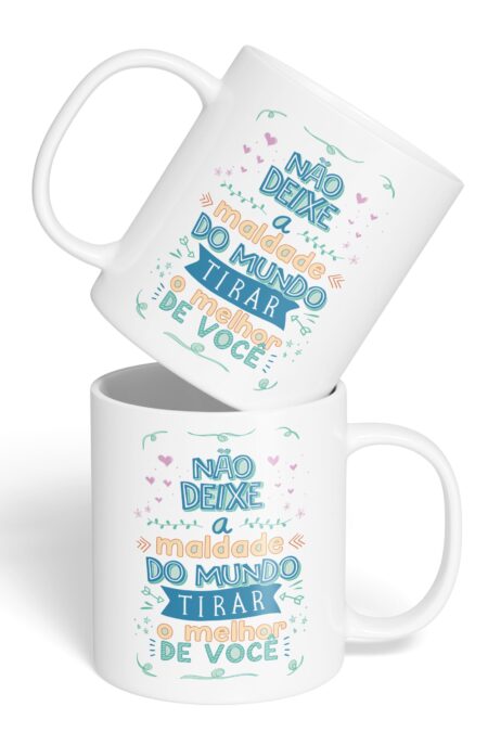 Caneca Cerâmica - Maldade do Mundo