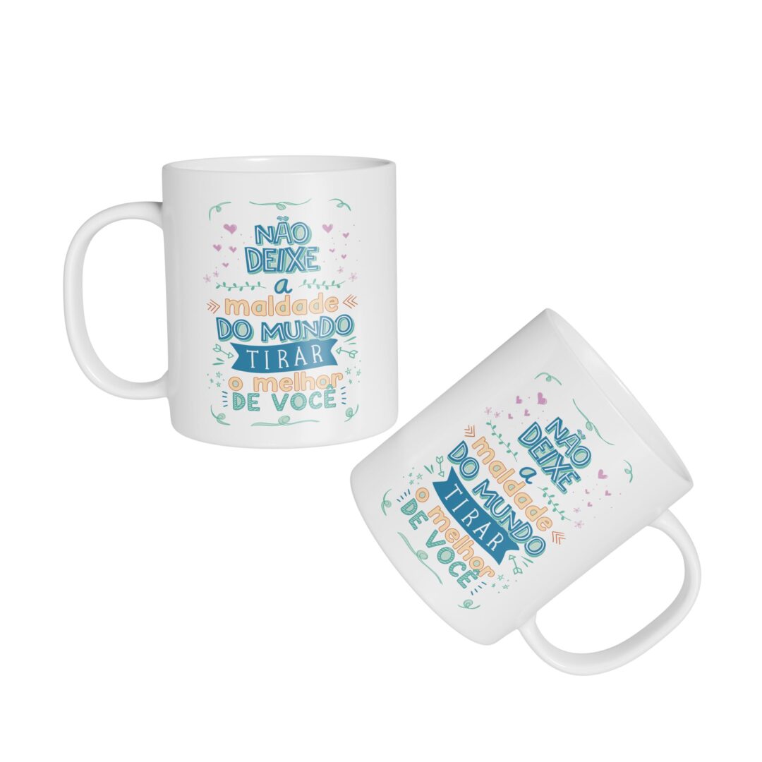 Caneca Cerâmica - Maldade do Mundo