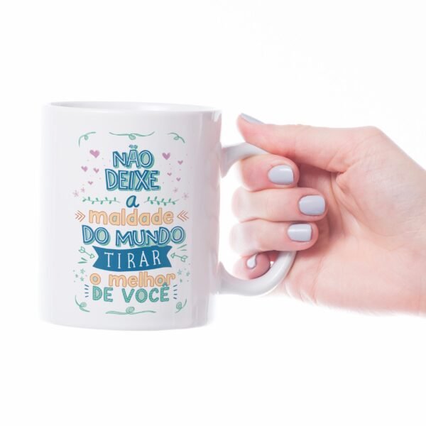 Caneca Cerâmica - Maldade do Mundo - Imagem 2