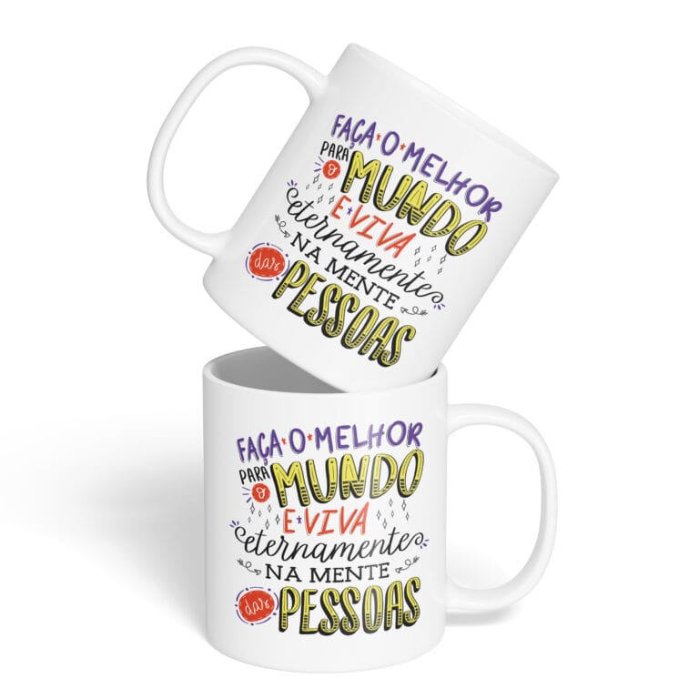Caneca Cerâmica – Na Mente das Pessoas