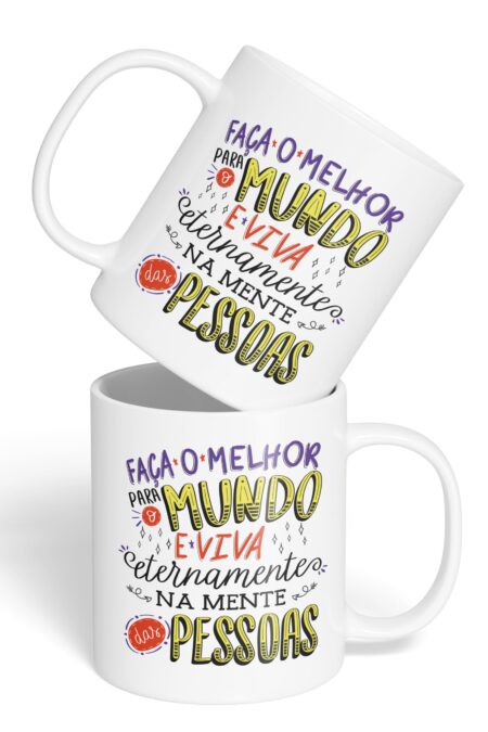 Caneca Cerâmica - Na Mente das Pessoas
