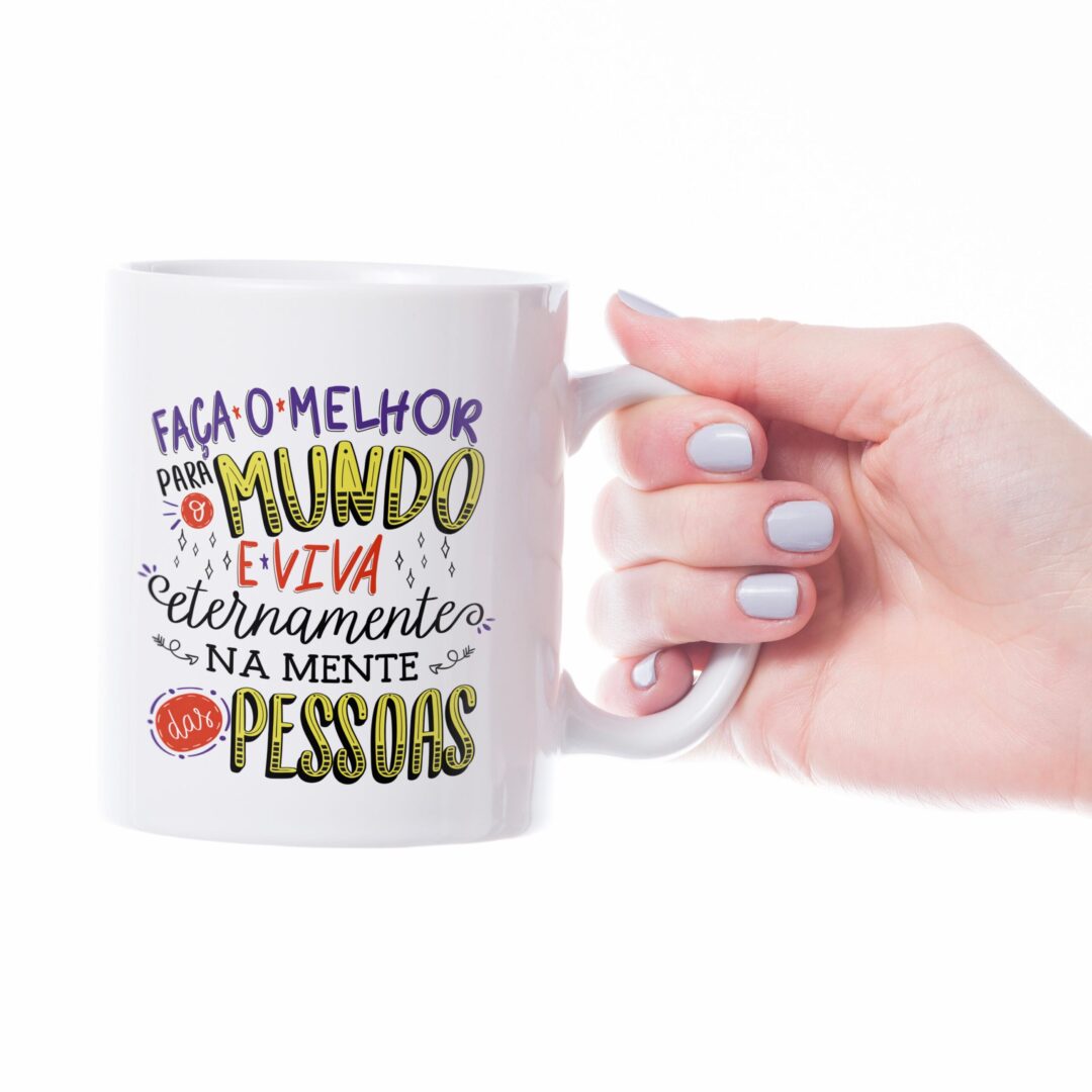 Caneca Cerâmica - Na Mente das Pessoas