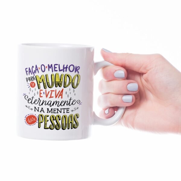 Caneca Cerâmica - Na Mente das Pessoas - Imagem 4