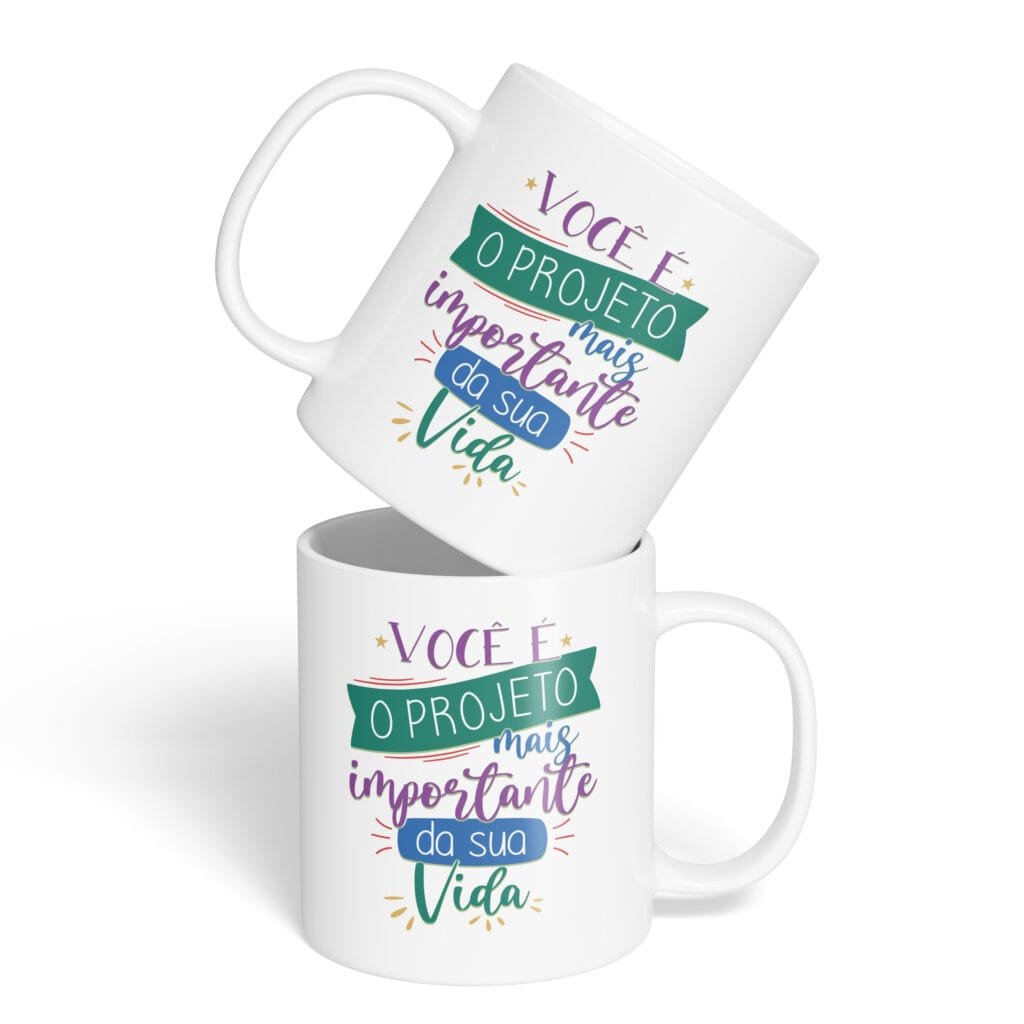 Caneca Cerâmica - Projeto Mais Importante
