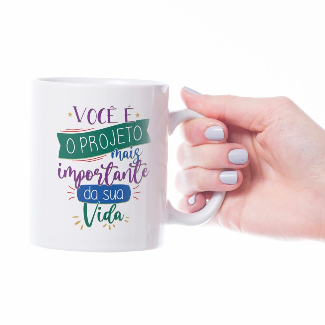 Caneca Cerâmica - Projeto Mais Importante
