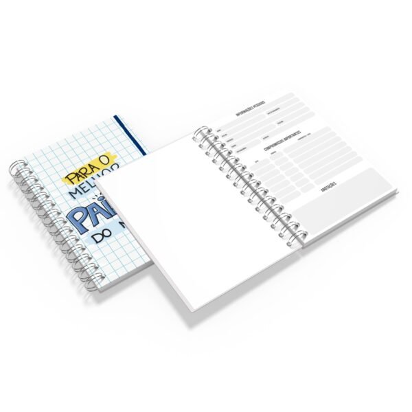 Caderno Grande 19x27cm - Melhor Paizão do Mundo - Imagem 3