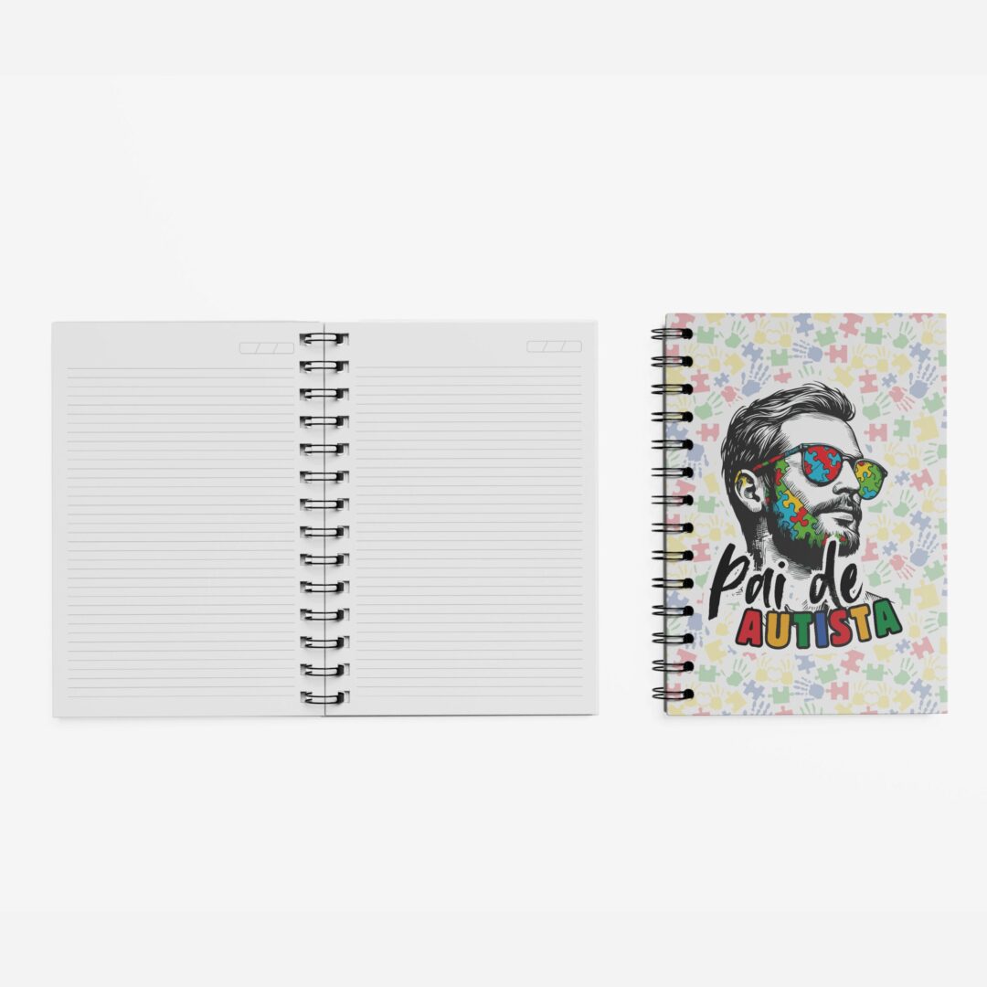 Caderno Grande 19x27cm - Pai de Autista