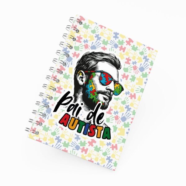 Caderno Grande 19x27cm - Pai de Autista