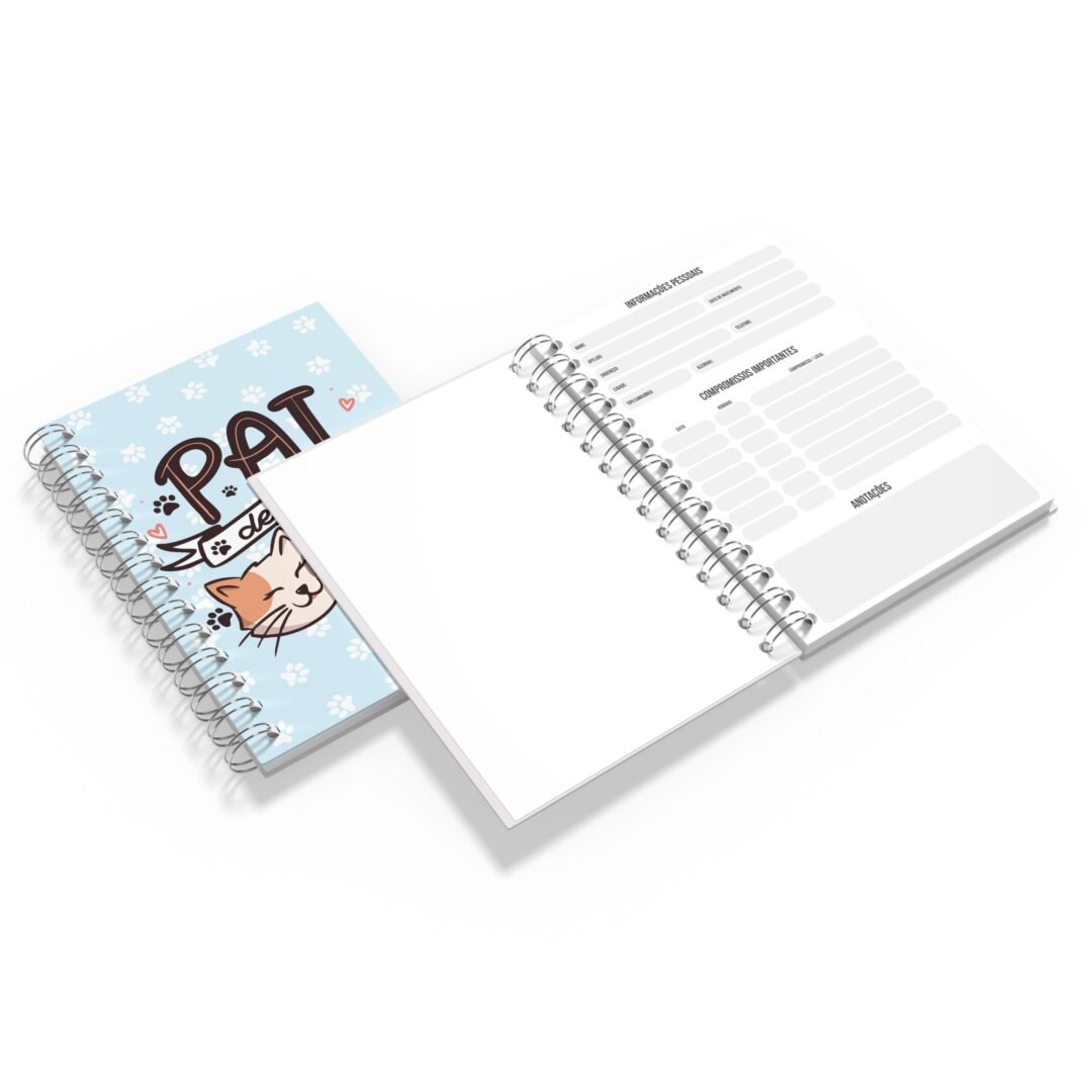 Caderno Grande 19x27cm - Pai de Pet