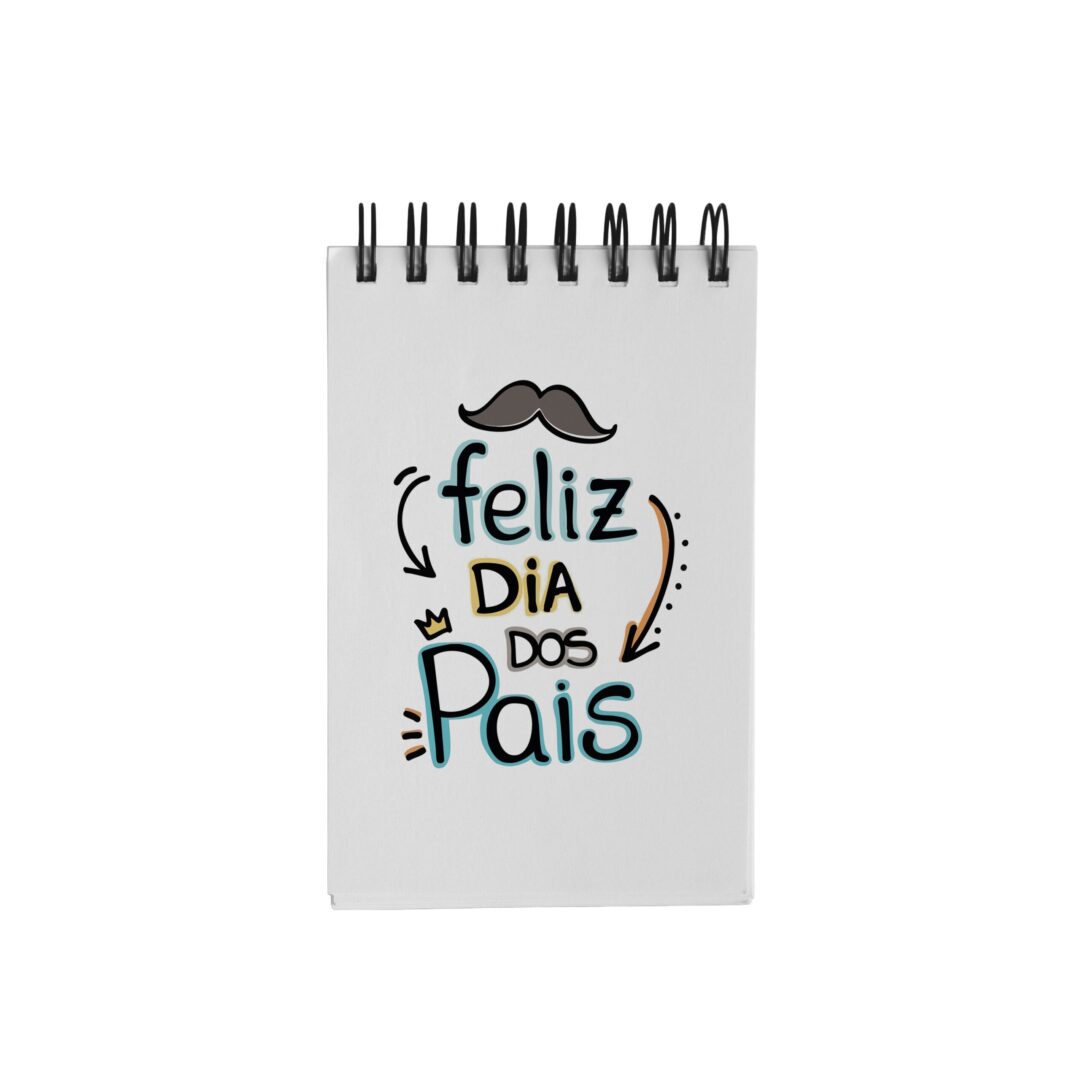 Bloco de Notas 10x15cm - Feliz Dia dos Pais