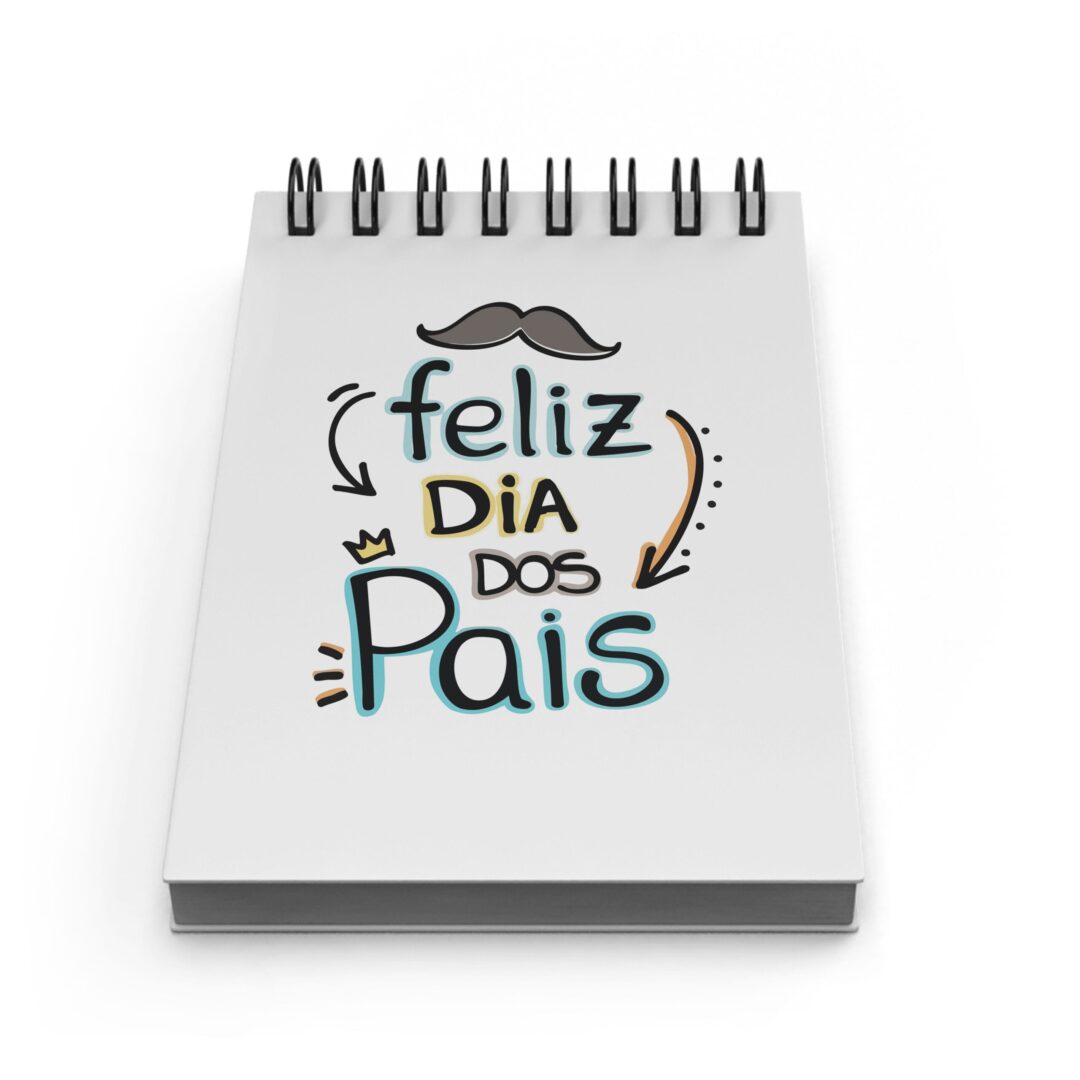 Bloco de Notas 10x15cm - Feliz Dia dos Pais