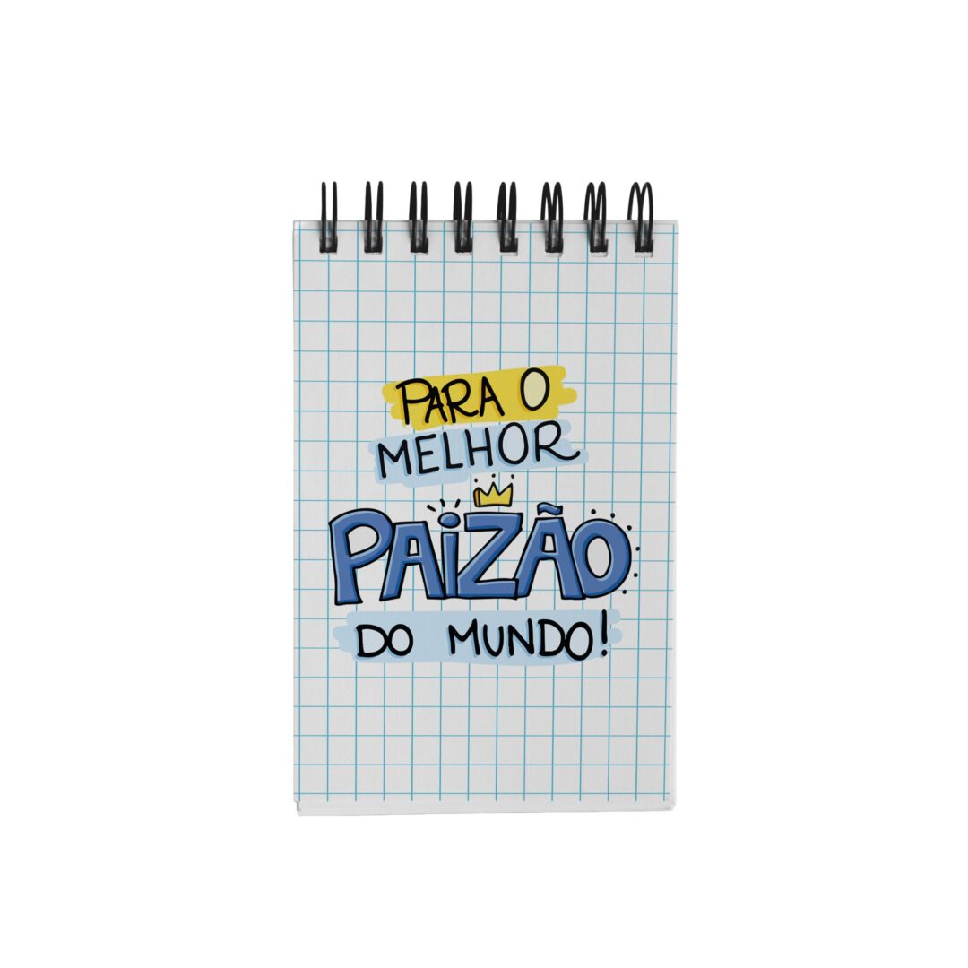 Bloco de Notas 10x15cm - Melhor Paizão do Mundo