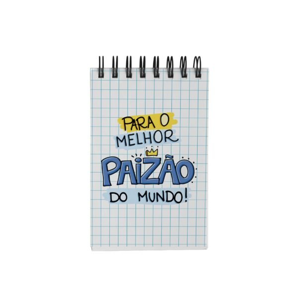 Bloco de Notas 10x15cm - Melhor Paizão do Mundo - Imagem 2