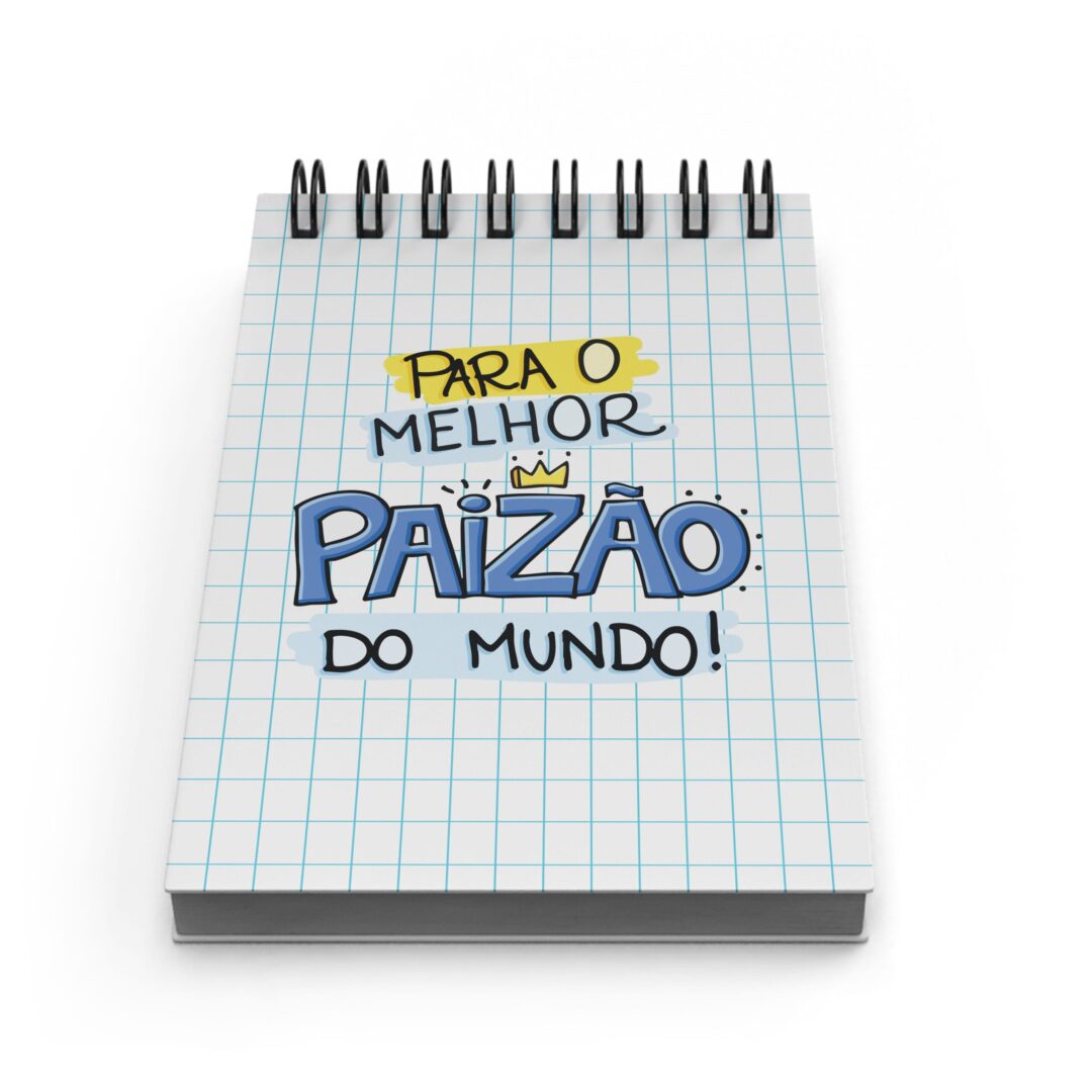 Bloco de Notas 10x15cm - Melhor Paizão do Mundo