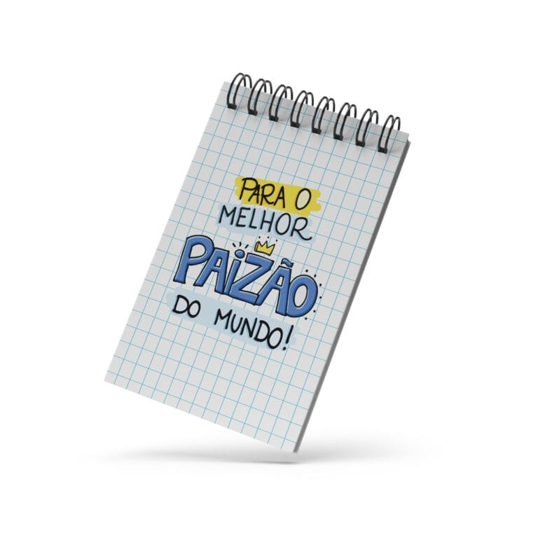 Bloco de Notas 10x15cm – Melhor Paizão do Mundo