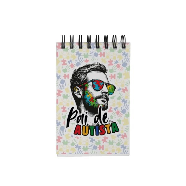Bloco de Notas 10x15cm - Pai de Autista - Imagem 2
