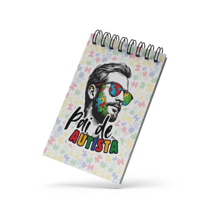 Bloco de Notas 10x15cm – Pai de Autista