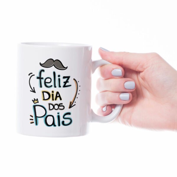 Caneca Cerâmica - Feliz Dia dos Pais - Imagem 3