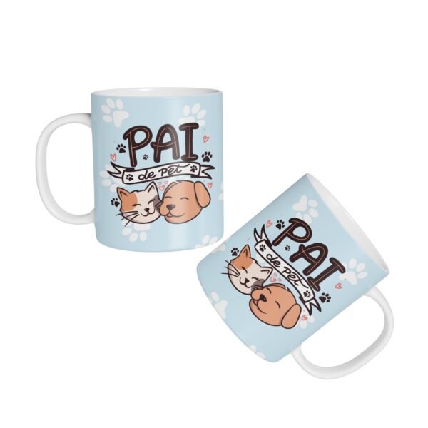 Caneca Cerâmica - Pai de Pet - Imagem 3