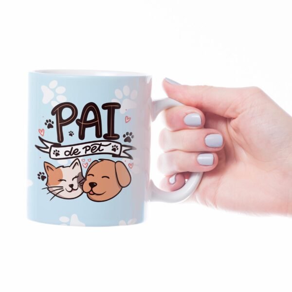 Caneca Cerâmica - Pai de Pet - Imagem 2