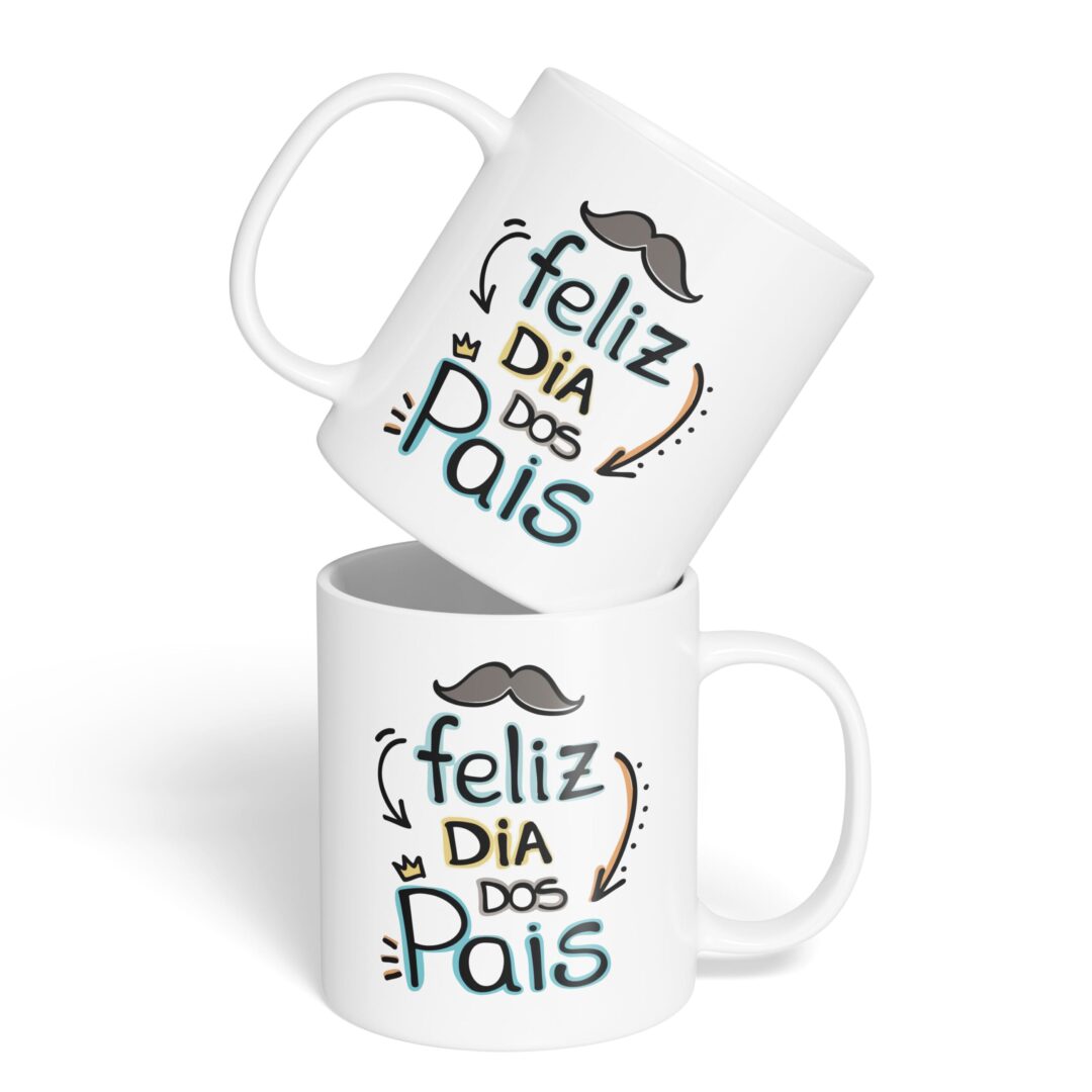 Kit Caderno, Bloco e Caneca - Feliz Dia dos Pais
