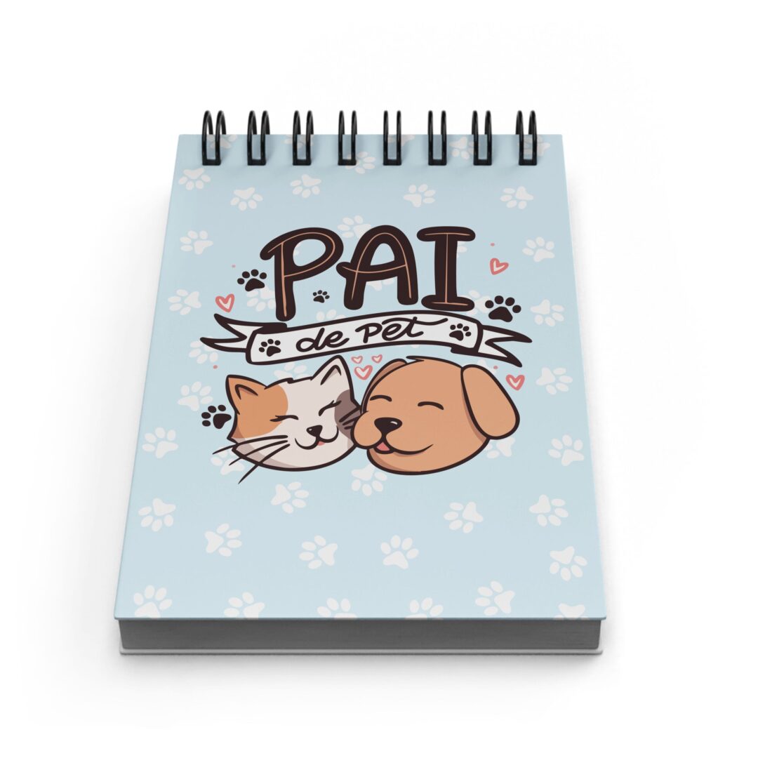 Kit Caderno, Bloco e Caneca - Pai de Pet