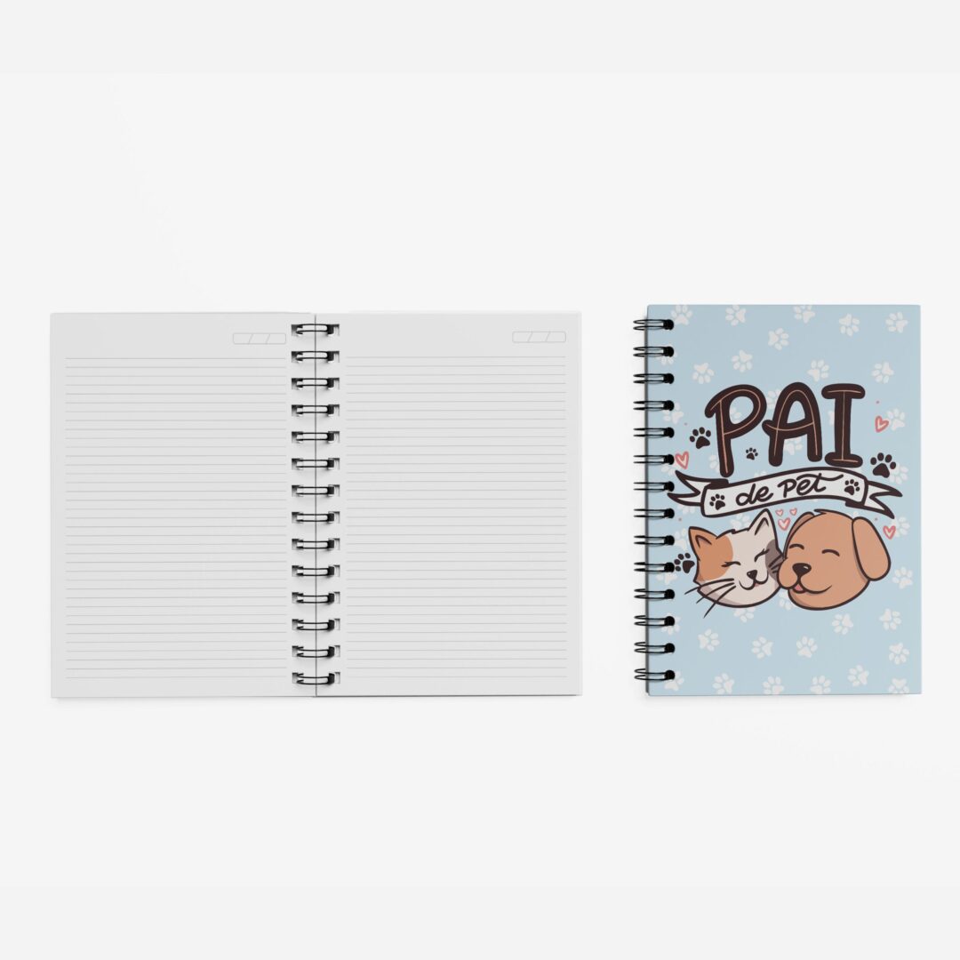 Kit Caderno, Bloco e Caneca - Pai de Pet