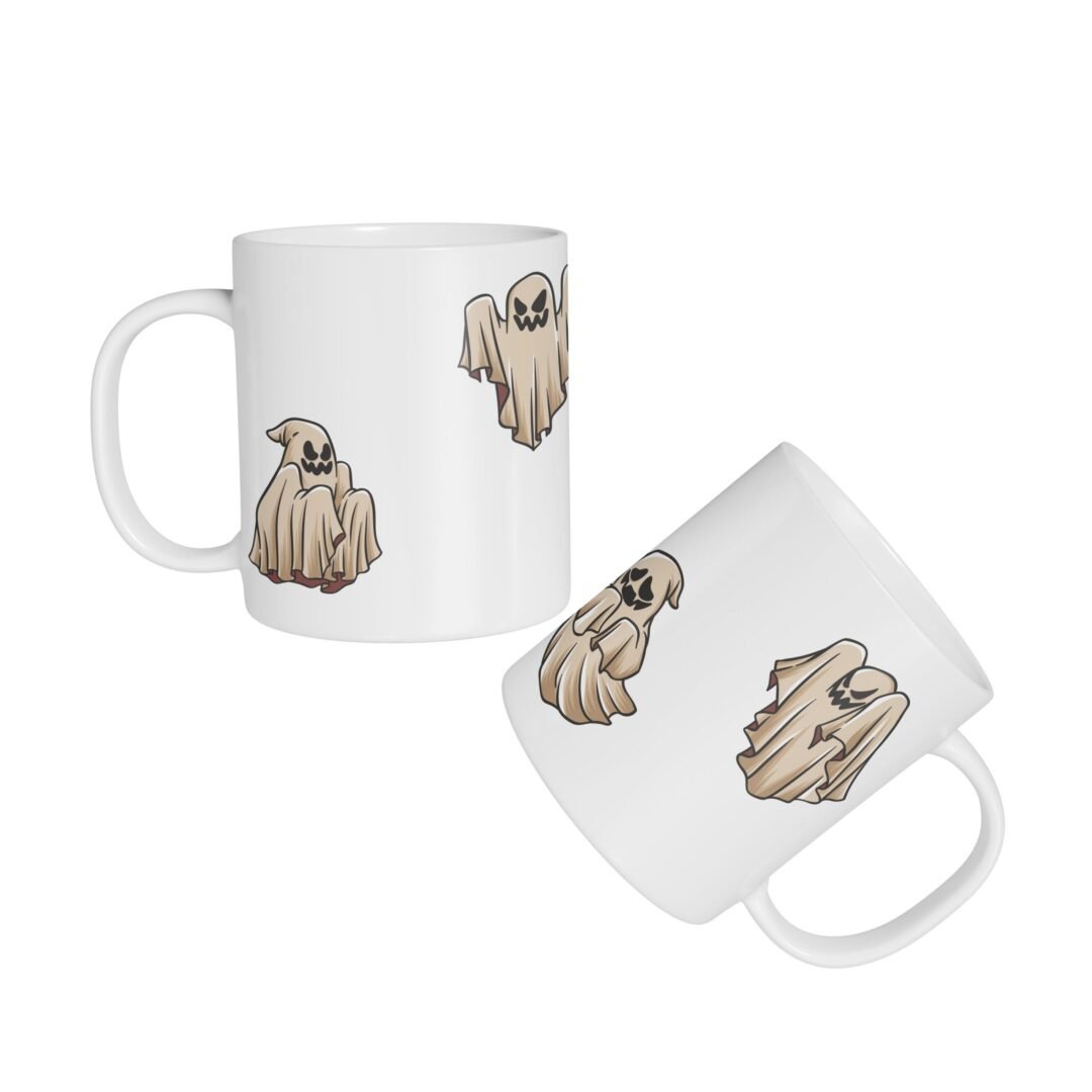 Caneca Cerâmica - Halloween - Fantasmas