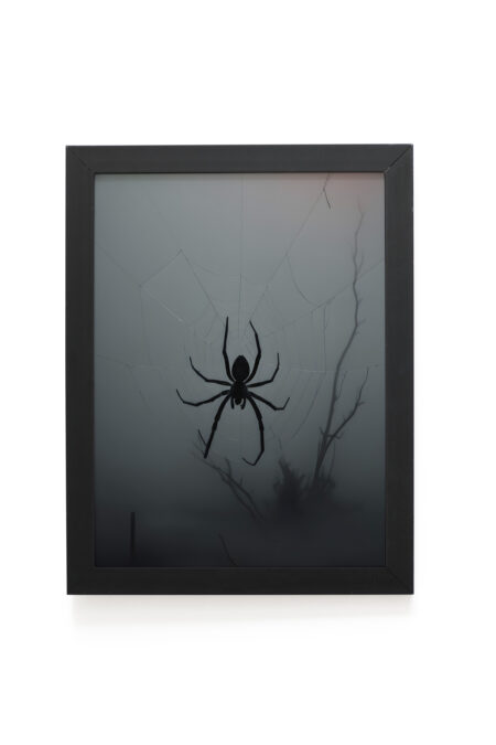 Quadro Decorativo 30x42cm - Halloween - Aranha