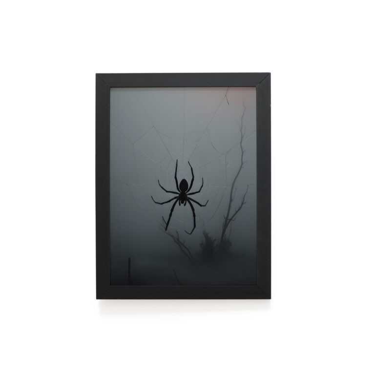 Quadro Decorativo 30x42cm – Halloween – Aranha
