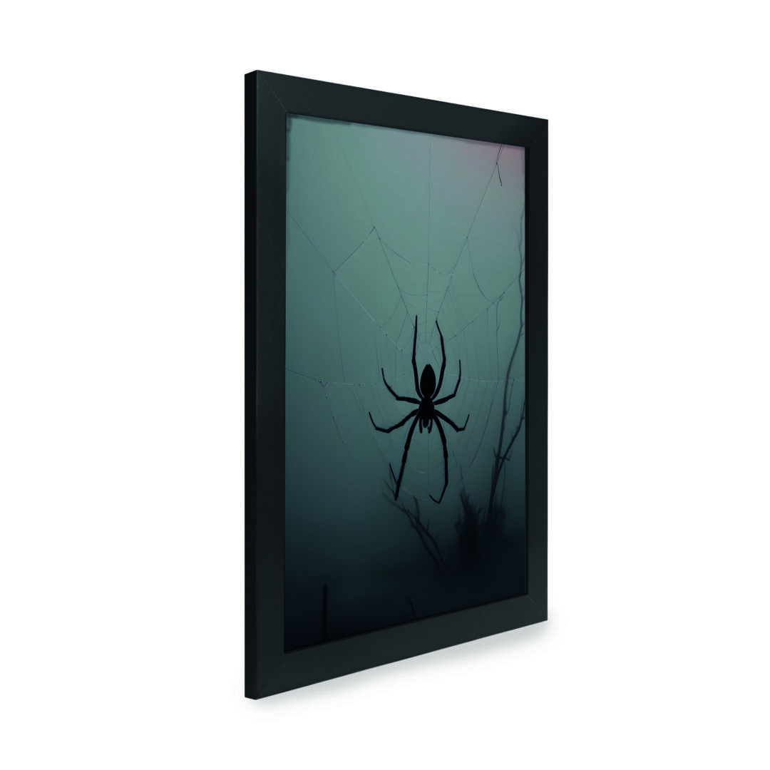 Quadro Decorativo 30x42cm - Halloween - Aranha