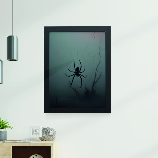 Quadro Decorativo 30x42cm - Halloween - Aranha - Imagem 3