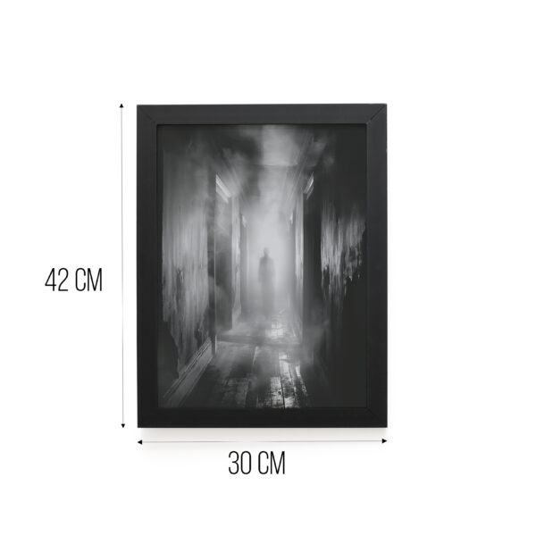 Quadro Decorativo 30x42cm - Halloween - Assombração - Imagem 2