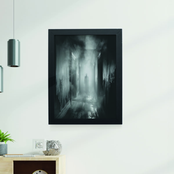Quadro Decorativo 30x42cm - Halloween - Assombração - Imagem 5