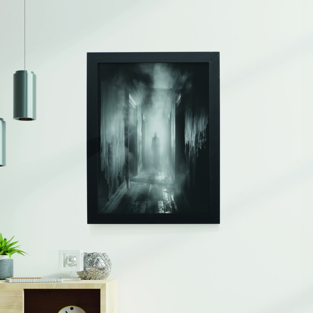 Quadro Decorativo 30x42cm - Halloween - Assombração