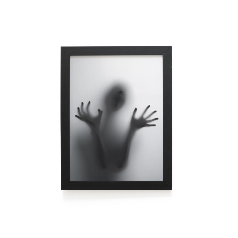Quadro Decorativo 30x42cm – Halloween – Fantasma