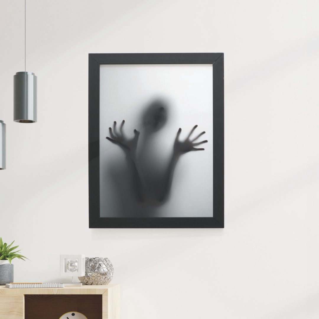 Quadro Decorativo 30x42cm - Halloween - Fantasma