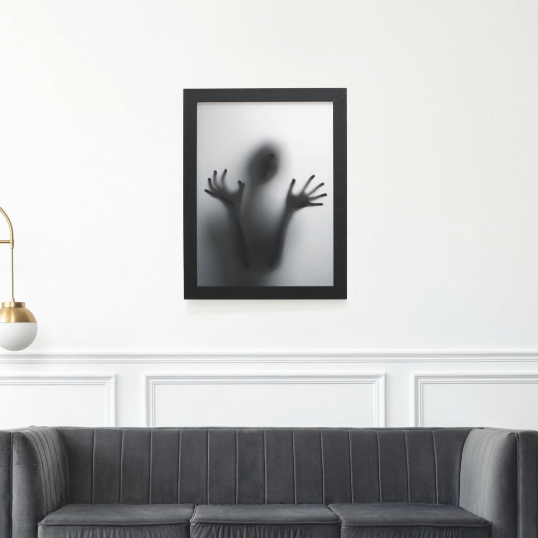 Quadro Decorativo 30x42cm - Halloween - Fantasma