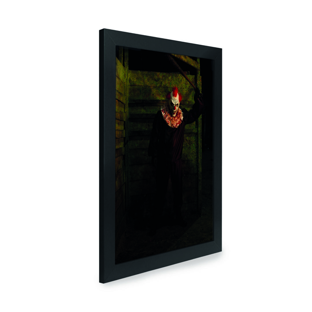 Quadro Decorativo 30x42cm - Halloween - Palhaço