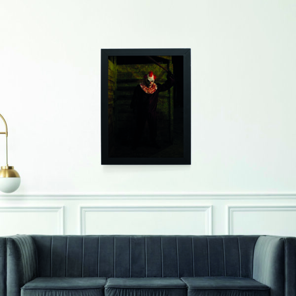Quadro Decorativo 30x42cm - Halloween - Palhaço - Imagem 5