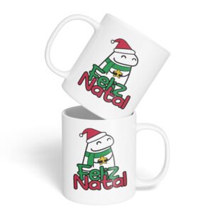 Caneca Cerâmica - Flork - Natal - Feliz Natal