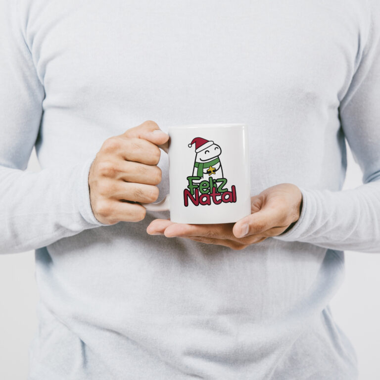 Caneca Cerâmica – Flork – Natal – Feliz Natal