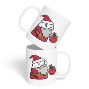 Caneca Cerâmica - Flork - Natal - Papai Noel