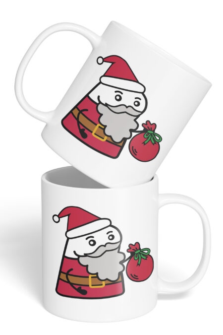 Caneca Cerâmica - Flork - Natal - Papai Noel