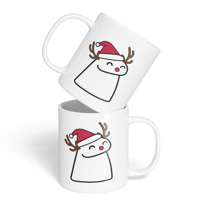 Caneca Cerâmica – Flork – Natal – Rena
