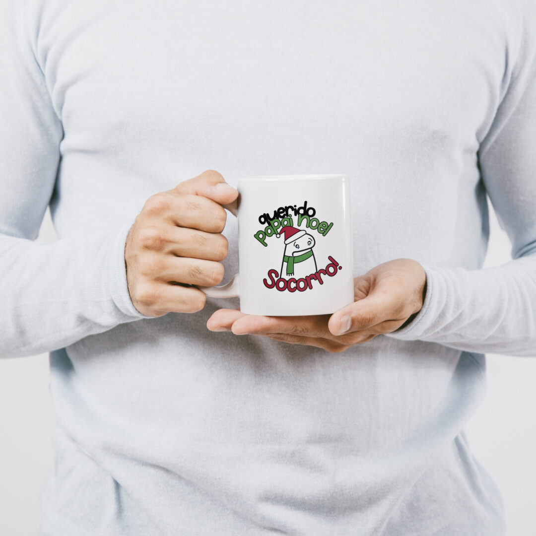 Caneca Cerâmica - Flork - Natal - Socorro