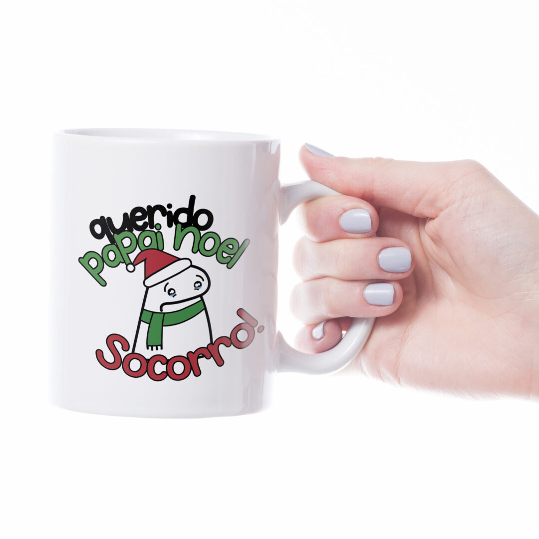 Caneca Cerâmica - Flork - Natal - Socorro