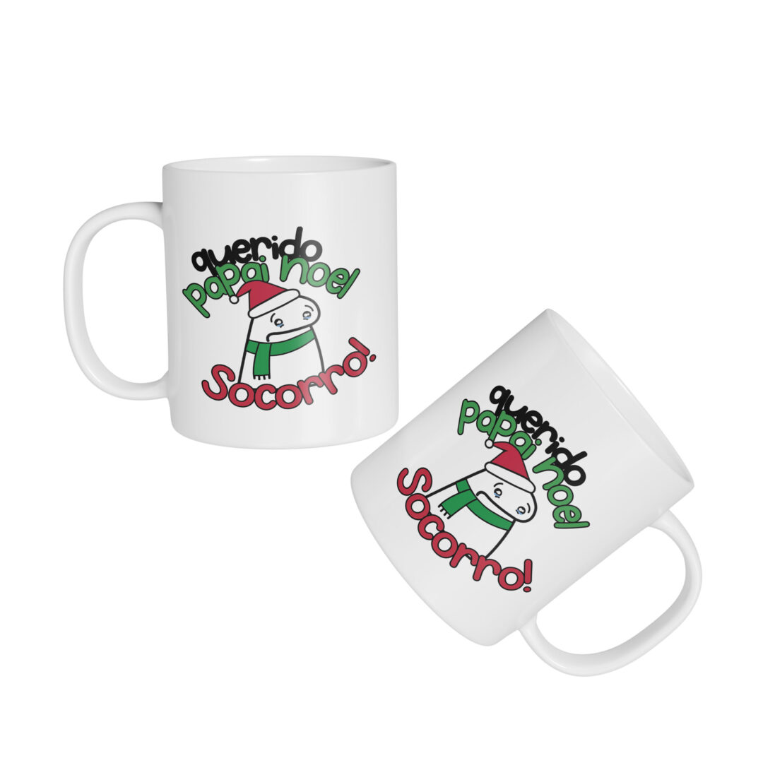 Caneca Cerâmica - Flork - Natal - Socorro
