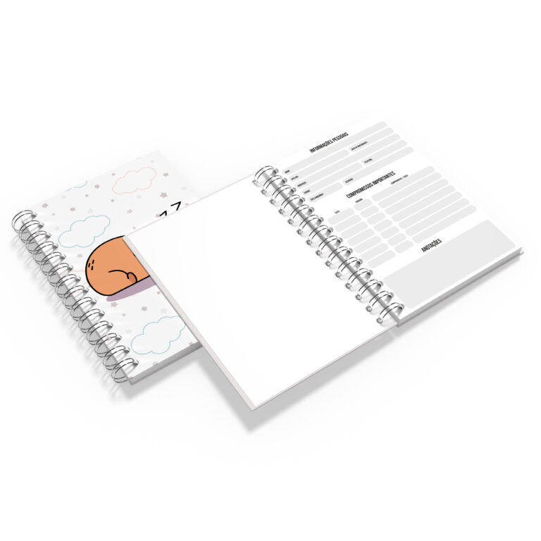 Caderno Grande 19x27cm – Capivara – Soneca